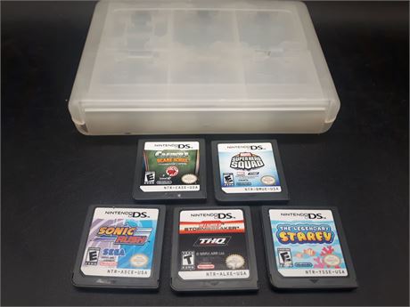 COLLECTION OF DS GAMES