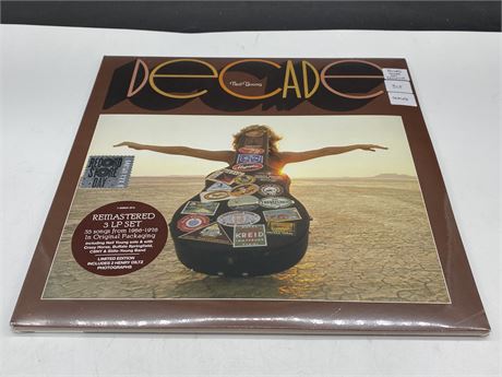 SEALED - NEIL YOUNG - DECADE 3LP COMPILATION  - RSD