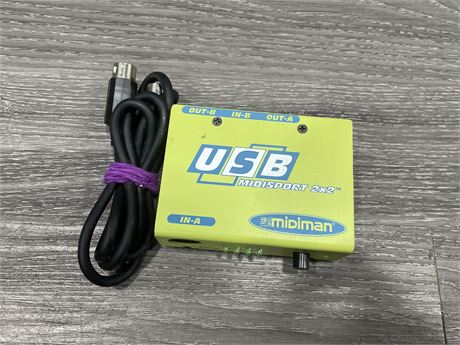 MIDIMAN USB MIDISPORT 2X2