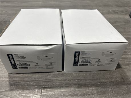 2 NEW BOXES OF SELLSTROM PROTECTIVE EYEWEAR