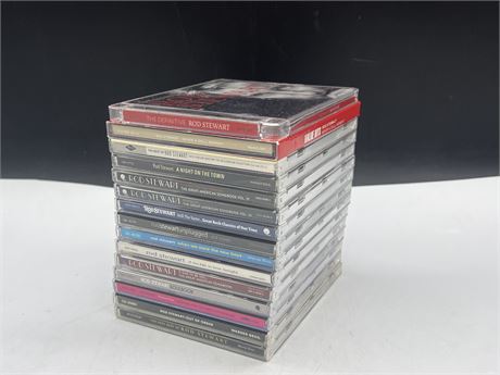 15 ROD STEWART CDS - EXCELLENT COND,