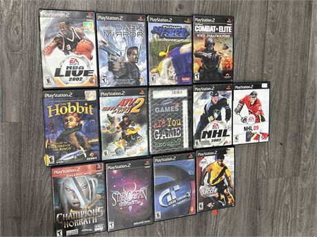 13 PS2 GAMES