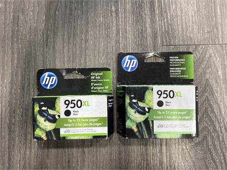 2 NEW HP 3 PACKS OF INK - SPECS IN PHOTOS