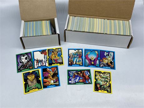 2 BOXES OF 90s X-FORCE CARDS
