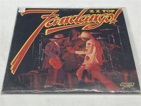 EARLY PRESSING ZZ TOP - FLANDANGO - VG+ (slightly scratched)