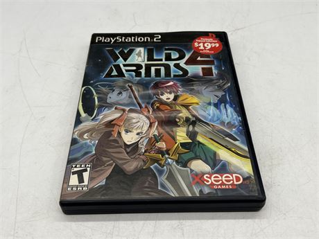 WILD ARMS 4 - PLAYSTATION 2