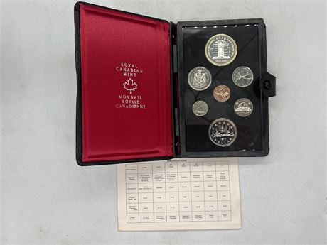 1977 UNCIRCULATED RCM DOUBLE DOLLAR SET - CONTAINS SILVER