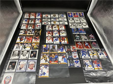 70+ UPPERDECK NHL CARDS (Includes many rookies)