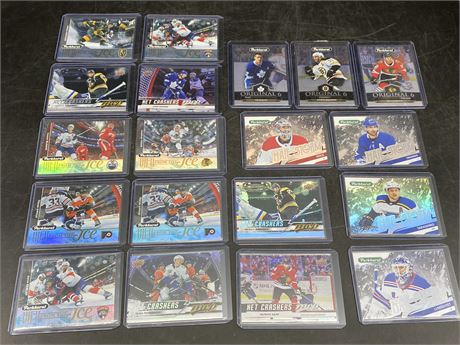 19 MISC NHL CARDS (Original 6, Hail-Storm, Net crashers, etc)
