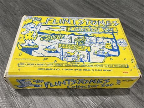 1991 THE FLINTSTONES COLLECTORS SET W/BOX