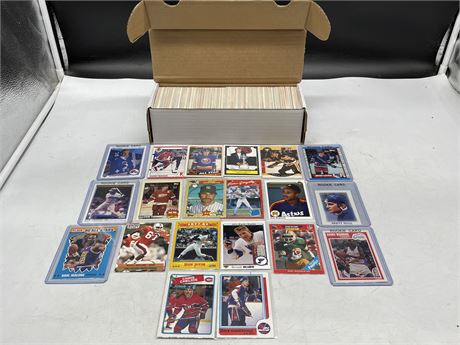 OVER 500+ SPORTS CARDS — MOSTLY HOCKEY AND 90’S (INCLUDES MANY STARS & ROOKIES)