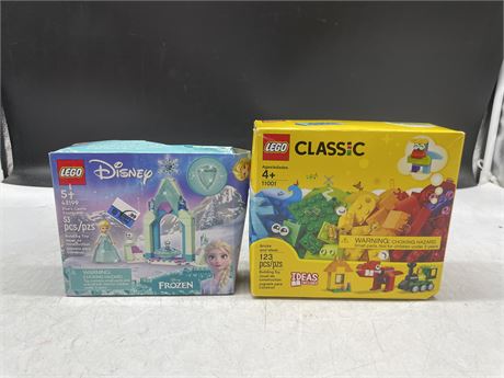 2 SEALED LEGO BOXES