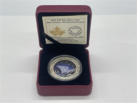 ROYAL CANADIAN MINT $25 SILVER COIN