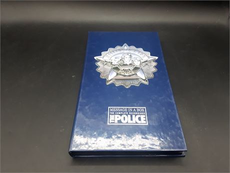 POLICE - MUSIC CD BOX SET - VERY GOOD CONDITION