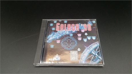EXCELLENT CONDITION - CIB - GALAGA '90 - TURBOGRAFX16