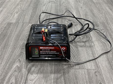 MOTORMASTER MANUAL BATTERY CHARGER