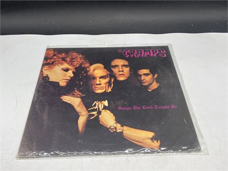 THE CRAMPS - SONGS THE LORD TAUGHT US - NEAR MINT (NM)