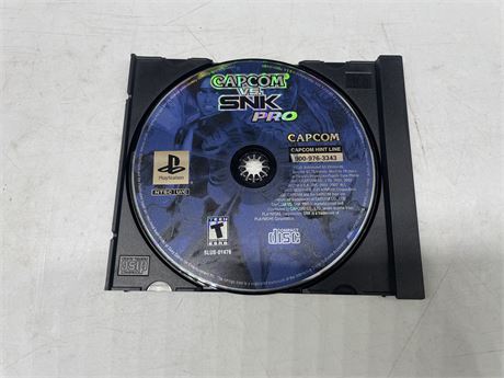 PLAYSTATION CAPCOM VS SNK PRO (DISC ONLY)