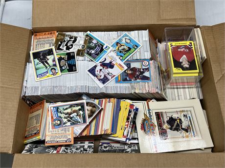 LARGE BOX OF MISC NHL CARDS