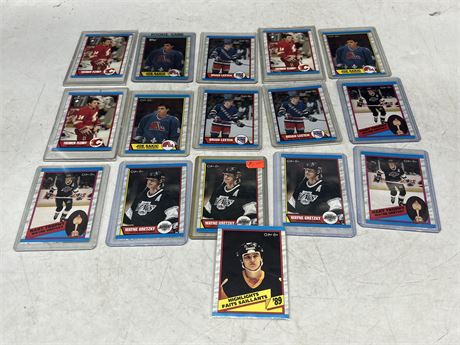 (16) 1989 NHL OPC CARDS INCLUDING ROOKIES