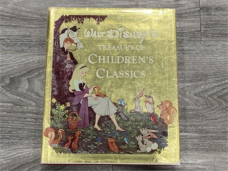 WALT DISNEY’S TREASURY OF CHILDREN’S CLASSICS 1978 1ST EDITION BOOK