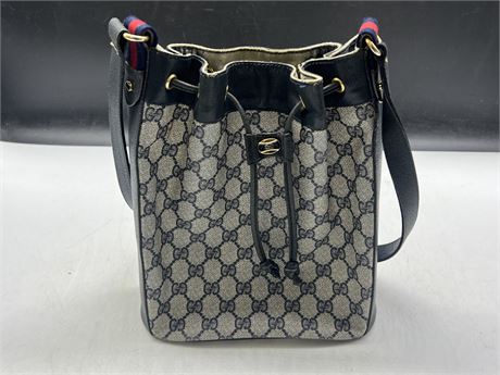 GUCCI HAND BAG - AUTHENTICITY UNKNOWN