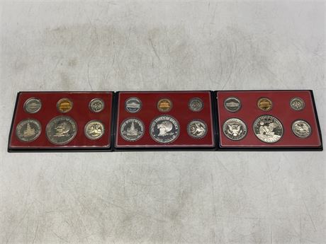 1975, 1976 & 1977 UNITED STATES PROOF COIN SET