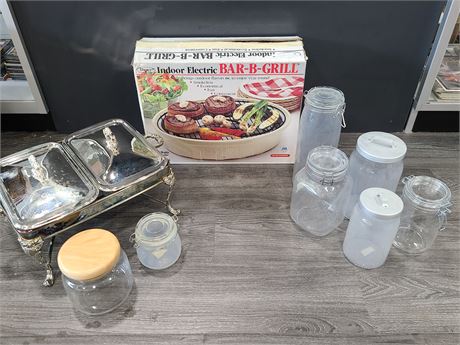 COOKING APPLIANCES & GLASS JARS