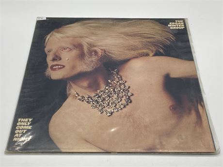 THE EDGAR WINTER GROUP - THEY ONLY COME OUT AT NIGHT - VG+
