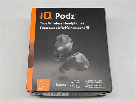 IQ PODZ - WIRELESS HEADPHONES