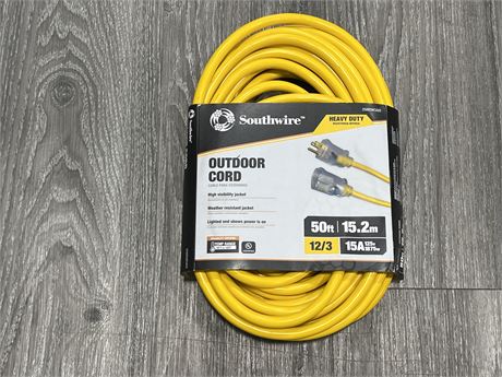 (NEW) 50FT EXTENSION CORD