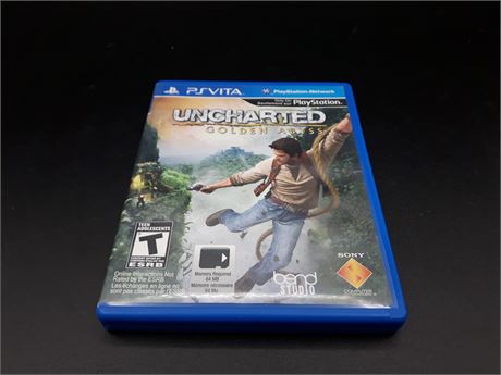 UNCHARTED GOLDEN ABYSS - VERY GOOD CONDITION - PS VITA