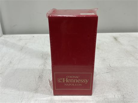 SEALED 1980s HENNESSY NAPOLEON SILVER TOP COGNAC - 750ML