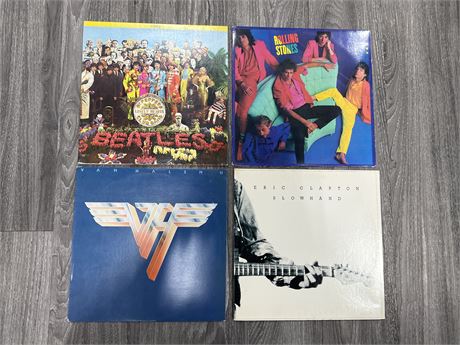 4 MISC RECORDS - VG+\EXCELLENT
