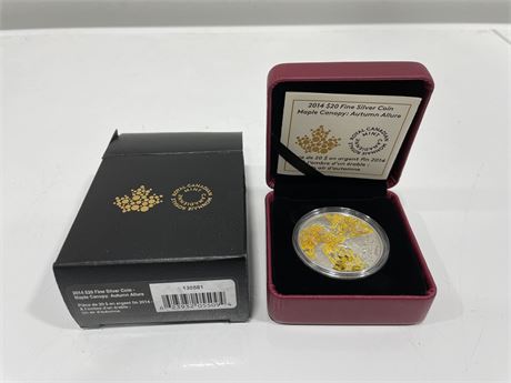 ROYAL CANADIAN MINT 99.99 SILVER $20 COIN