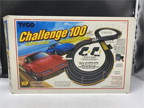 TYCO CHALLENGE 100 SLOT-CAR SET