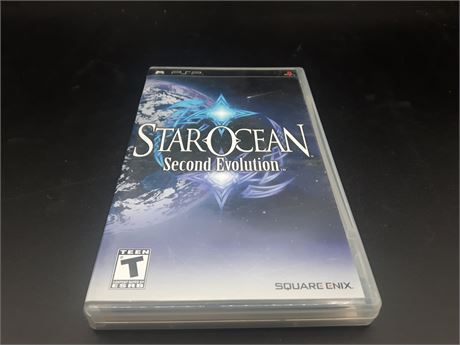 STAR OCEAN 2ND EVOLUTION  - CIB - MINT - PSP