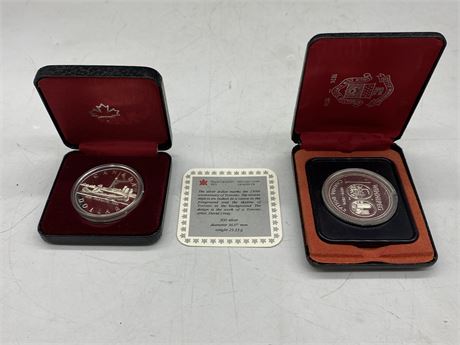 2 ROYAL CANADIAN MINT COINS