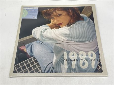 SEALED TAYLOR SWIFT - 1989 TAYLORS VERSION AQUAMARINE GREEN EDITION 2 LP’S