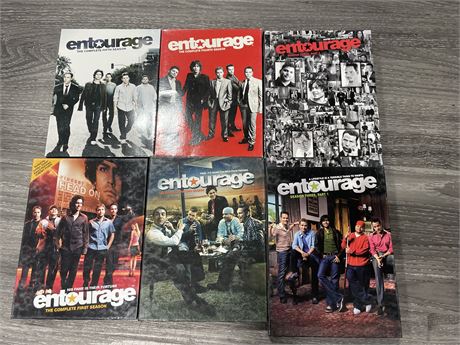 ENTOURAGE DVD’S SEASONS 1-5