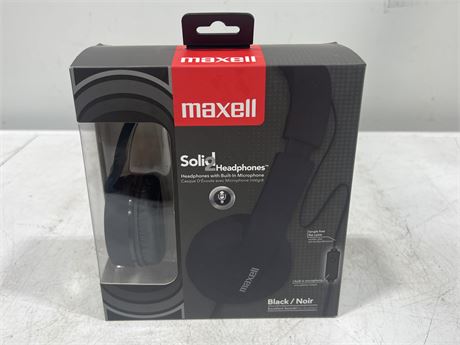 SEALED MAXWELL SOLID 2 HEADPHONES