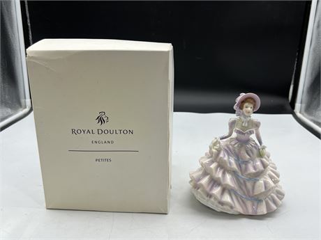 ROYAL DOULTON HANNAH FIGURE IN BOX - EXCELLENT COND. (7”)