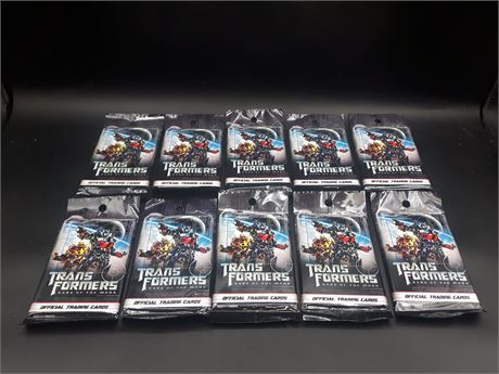 SEALED - TRANSFORMERS DARK OF THE MOON TRADING CARDS