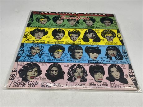 THE ROLLING STONES - SOME GIRLS (Banned cover) - VG+
