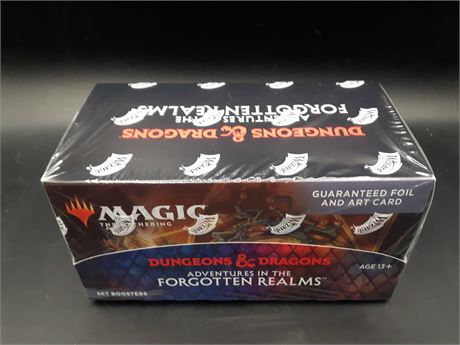 SEALED - MAGIC THE GATHERING D & D - SET BOOSTER BOX