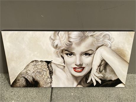 MARILYN MONROE LAMINATED PICTURE (39”x19.5”)