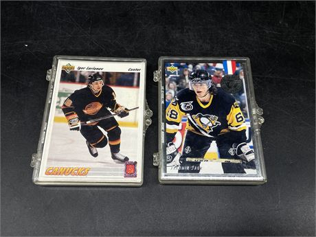UPPERDECK EURO STARS INSERTS COMPLETE SET x2 (20 CARDS - 18 CARDS)