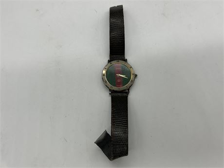MENS GUCCI WATCH - AUTHENTICITY UNKNOWN