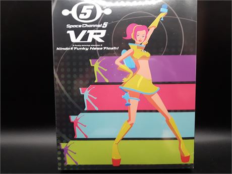 NEW - SPACE CHANNEL 5 VR - COLLECTORS EDITION - PS4