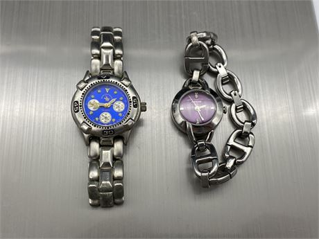 LADIES FOSSIL & POLO WATCHES